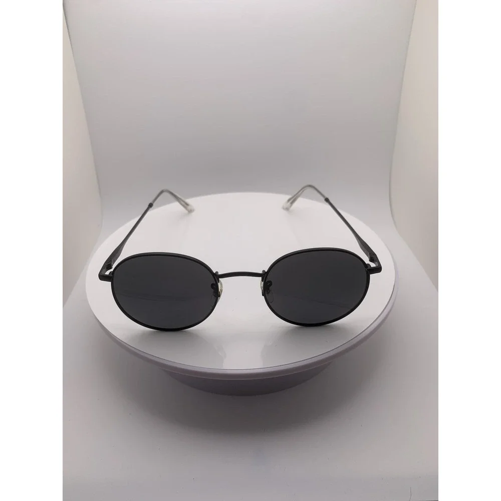 WMP Nevada Black/Black Round Ret100 Polarized Sunglasses 51-22-148